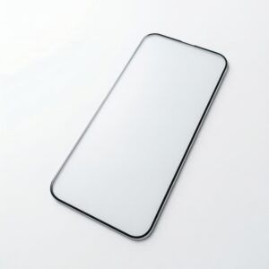 Premium Matt Panzerglas für iPhone 17 Pro Max mit schwarzem Rand von iaccu.